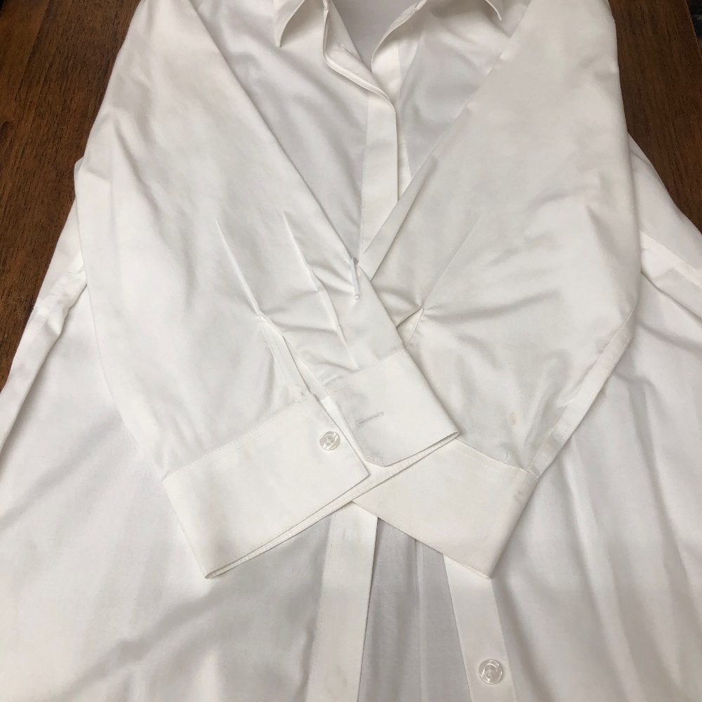 Ladies white Chico’s blouse tunic